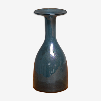 Blue vase by Erik Hoglund, Sweden 1952