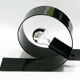 Lampe à poser design en métal laqué noir