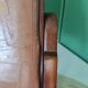 Rocking-chair bois et cuir