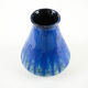 Blue ceramic vase, Danish design, 1960s, made in Denmark