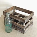 Wooden bottle door