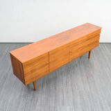 60s walnut sideboard, restored, 200cm