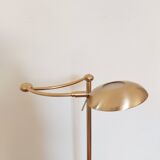 Vintage brass reading light