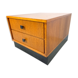 Art Deco style teak cabinet with drawers