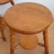 Vintage tripod stools