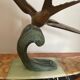 Sculpture "The Seagull" by G. Franjou, 20th century.