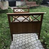 Bed with braces and feet compas vintage