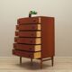 Teak chest of drawers, Danish design, 1960s, designer: Kai Kristiansen
