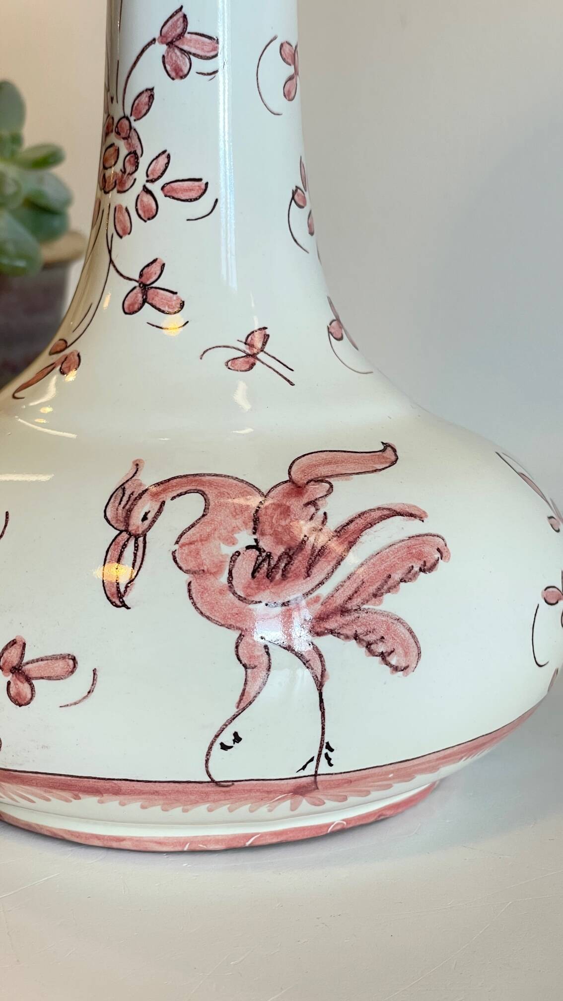 LAMP Faïencerie du MATET France Vintage