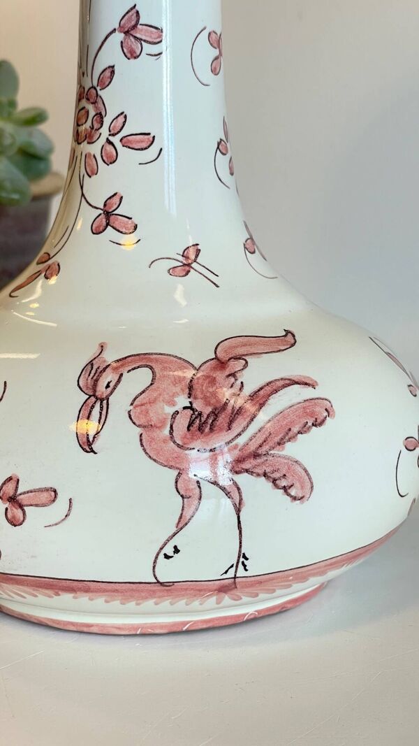 Lampe vintage faïencerie du Matet, France