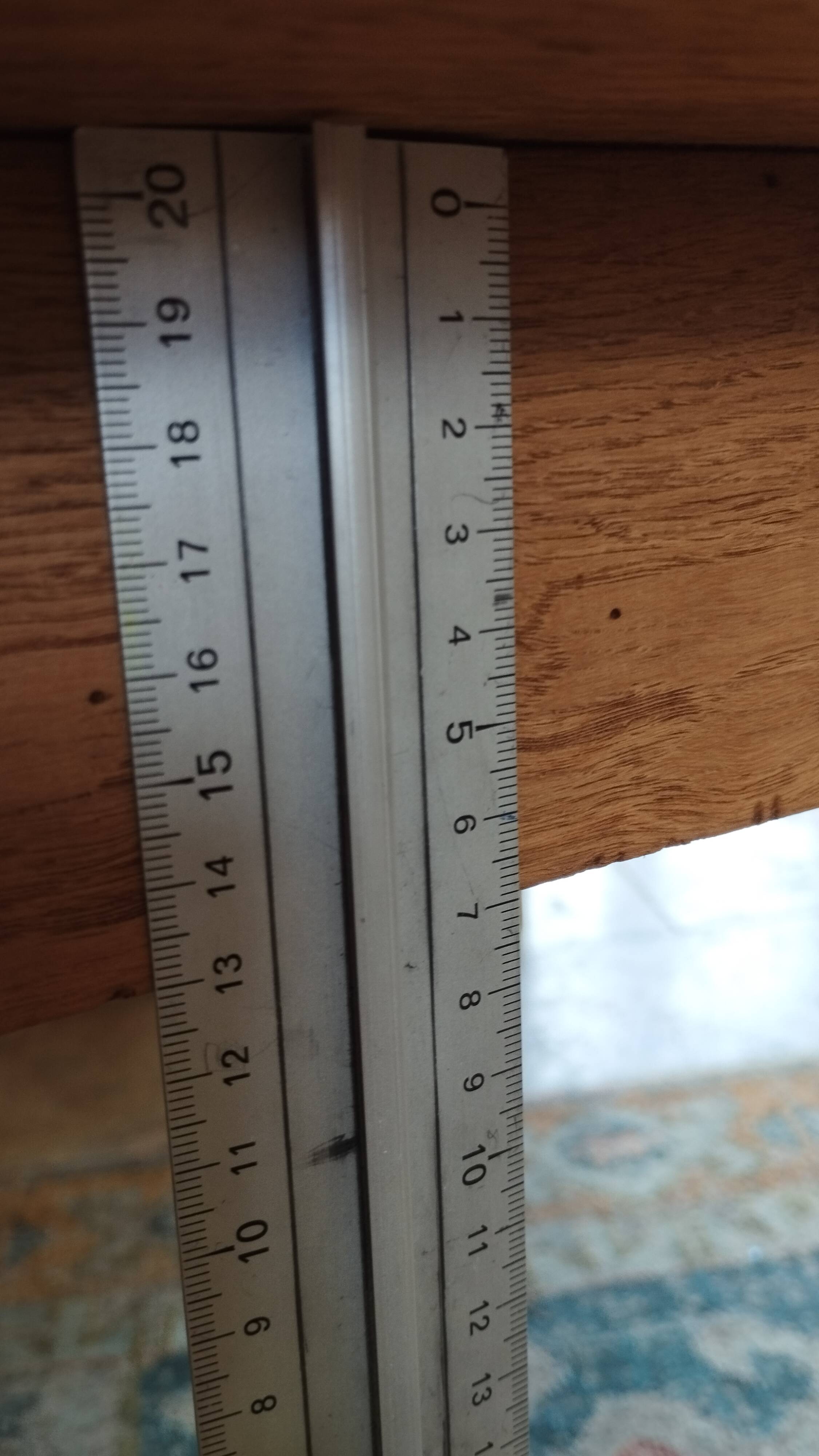 Farmhouse table 200 x 80 light oak