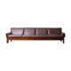 Wide minimalist loft sofa, Italy 1970s