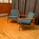A pair of Wilhelm Knoll, Knoll Antimott armchairs, 1960s.