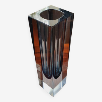 Vase Soliflore Murano Sommerso Flavio Poli.