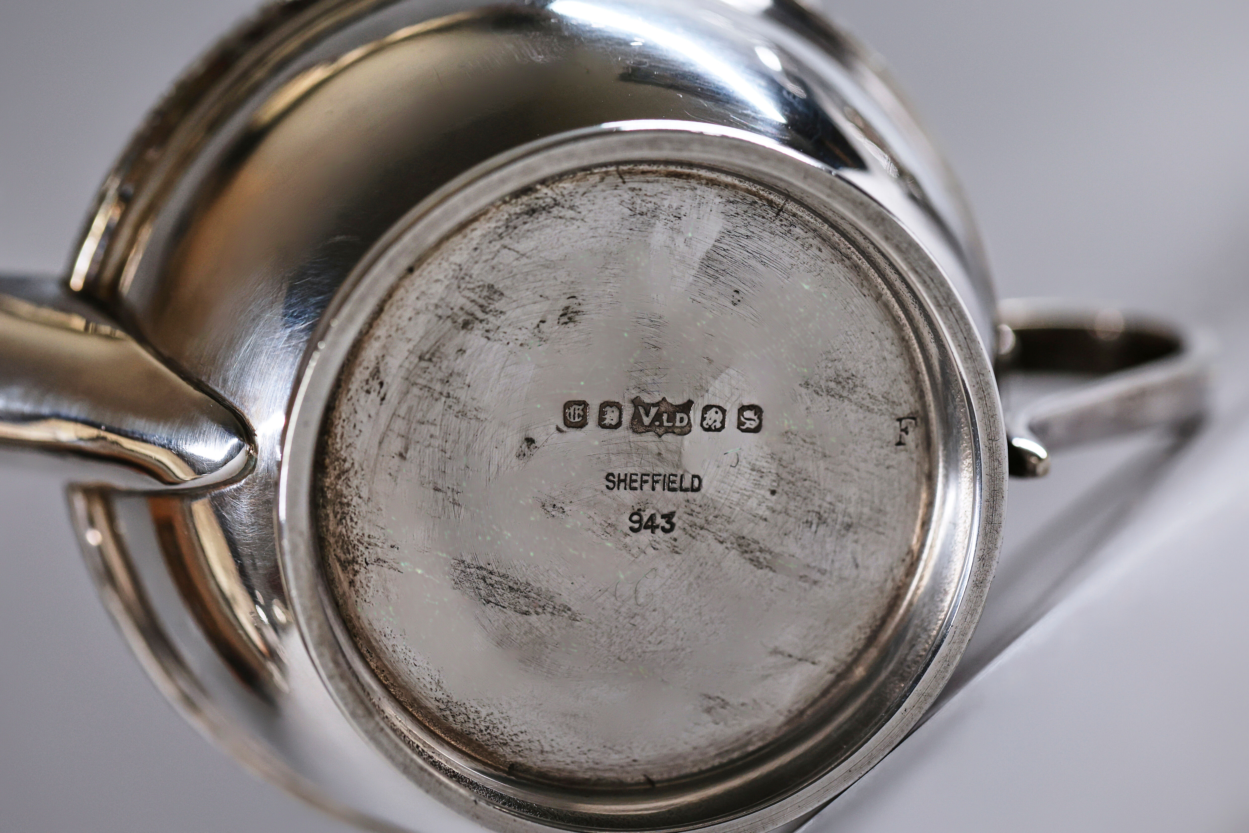 Vintage milk jug silver plate, old sheffield, 19th century
