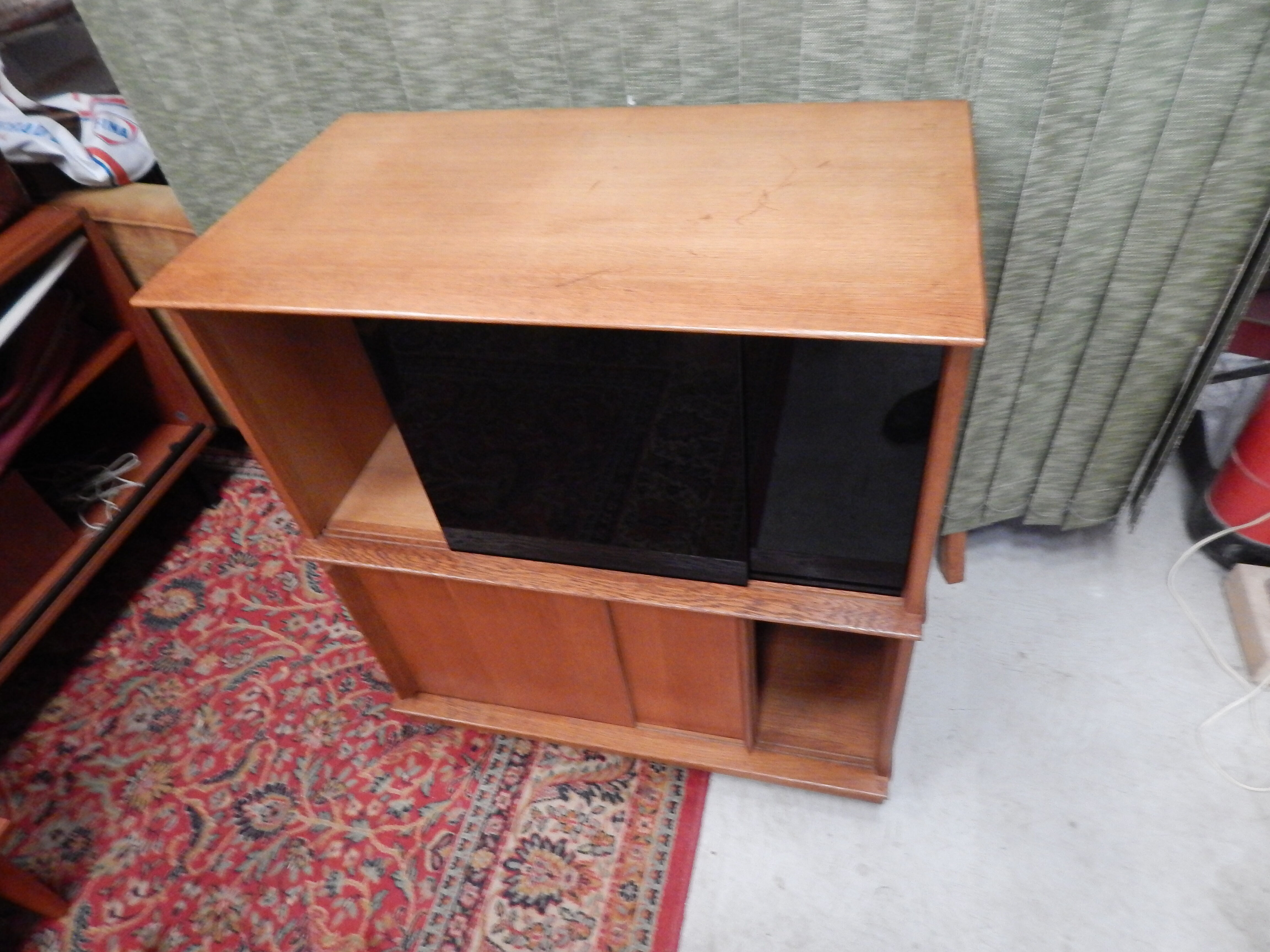 Meuble range vinyle vintage edition Oscar année 50/60