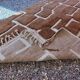 Handwoven natural wool rug 1.6/2.6 m
