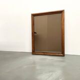 1900 mirror in solid walnut