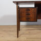 Mid-Century Rosewood Desk by Gunnar Nielsen Tibergaard for Tibergaard, Denmark, 1960s