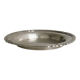 Silver-plated metal bowl