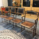 Old cinema chairs, early 20th century