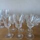 Large 19-Piece Vintage Val Saint Lambert Crystal Glassware Set