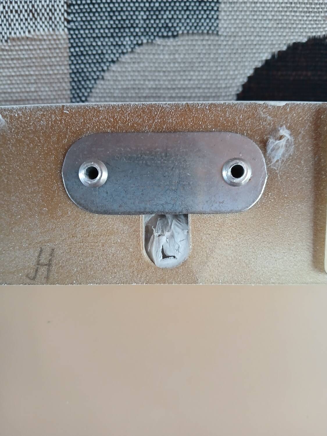 Schönbuch wall mirror, minimalist German design, 1970s.