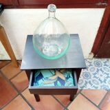 Table / Side table black patina