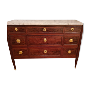 Commode en acajou estampille