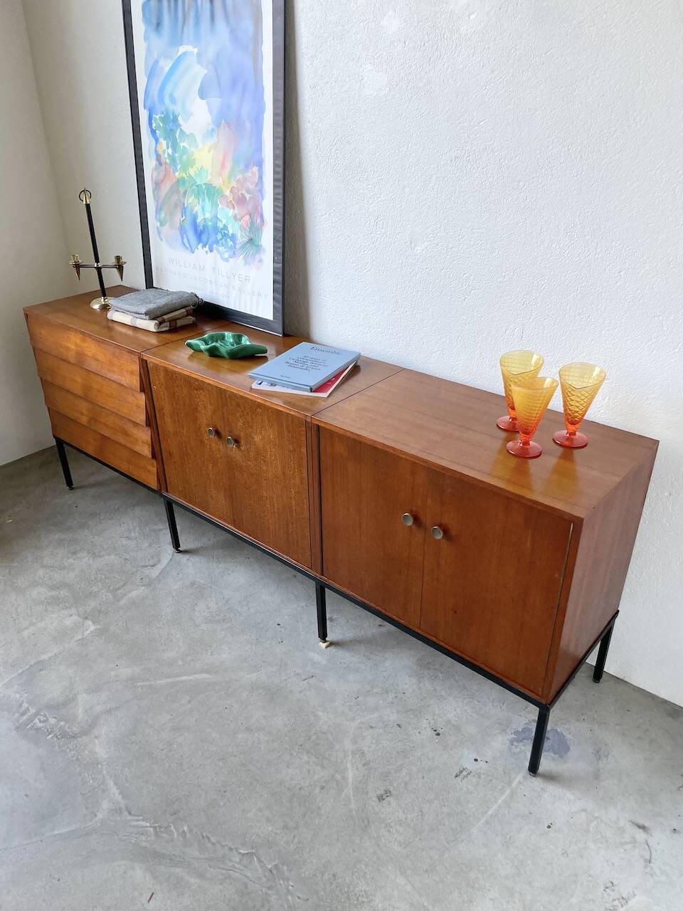 Vintage 50s modernist sideboard