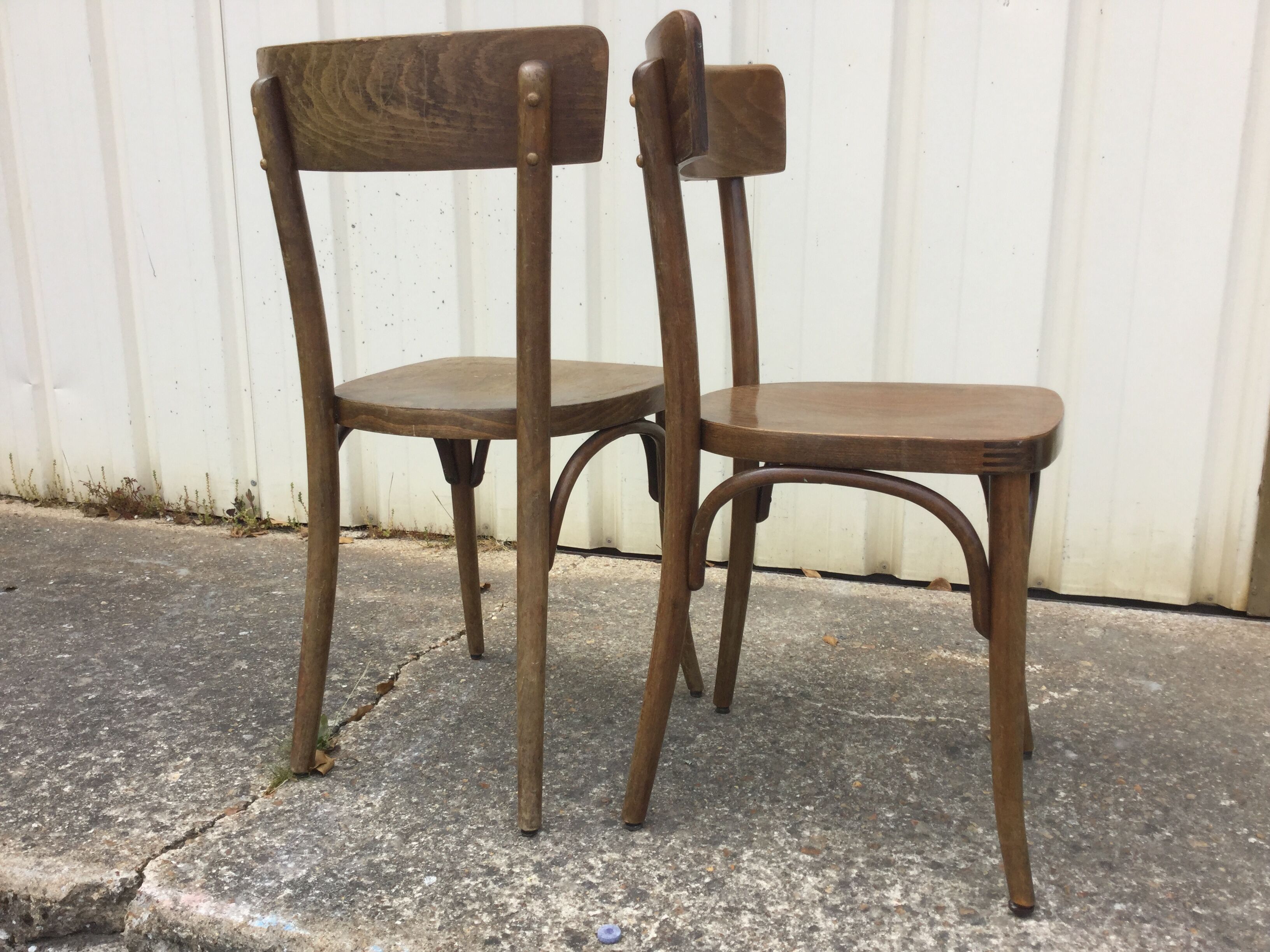 Pair of Thonet chairs from the 50s