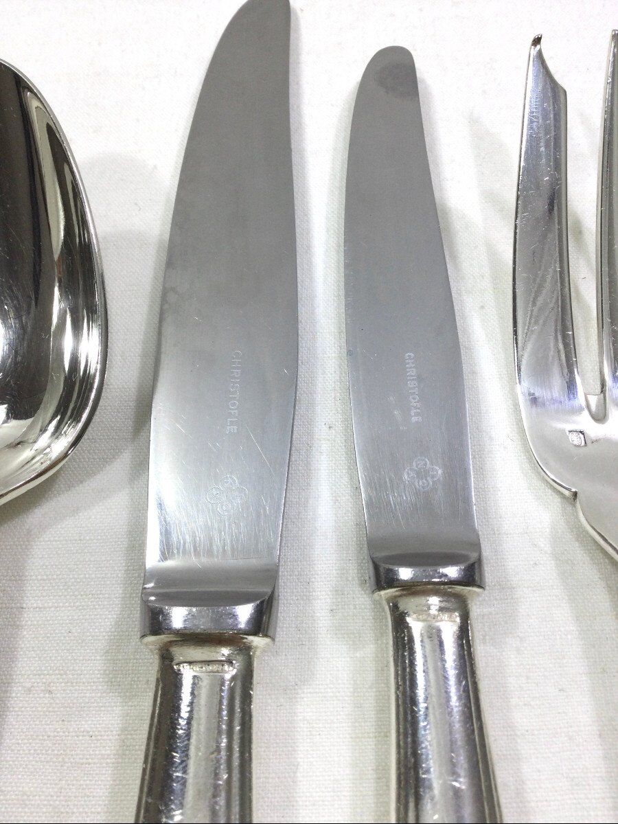Christofle cutlery set Printania 63 pcs