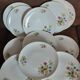 Set of 11 flat plates Bavaria