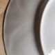 Ensemble de 6 assiettes Pillivuyt porcelaine blanche