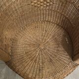 Wicker armchair 60s
