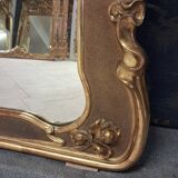 Miroir époque art nouveau 169 x 100