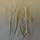 Very beautiful pillowcase in linen monogrammed