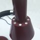 Lampe de bureau orientable vintage Je Fassg  bordeaux