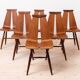 Set of 6 Chairs by Risto Halme for Isku, Finland, 1960, Scandinavian Design