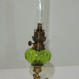 Piano kerosene lamp/spinning top lamp/rare/vintage