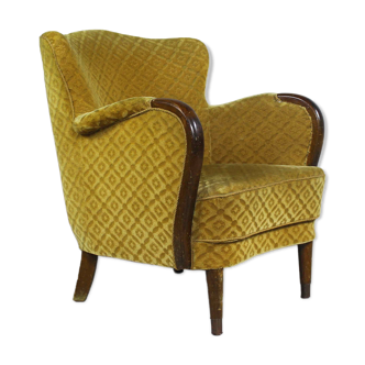 1950s danish low back chair