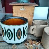 Ceramic pot Boch Belgium