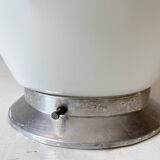 White opaline ceiling lamp