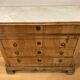 Commode classique « marqueté » avec plateau en marbre