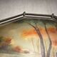 Art Deco hammered iron plateau or centrepiece table signed Germonde.