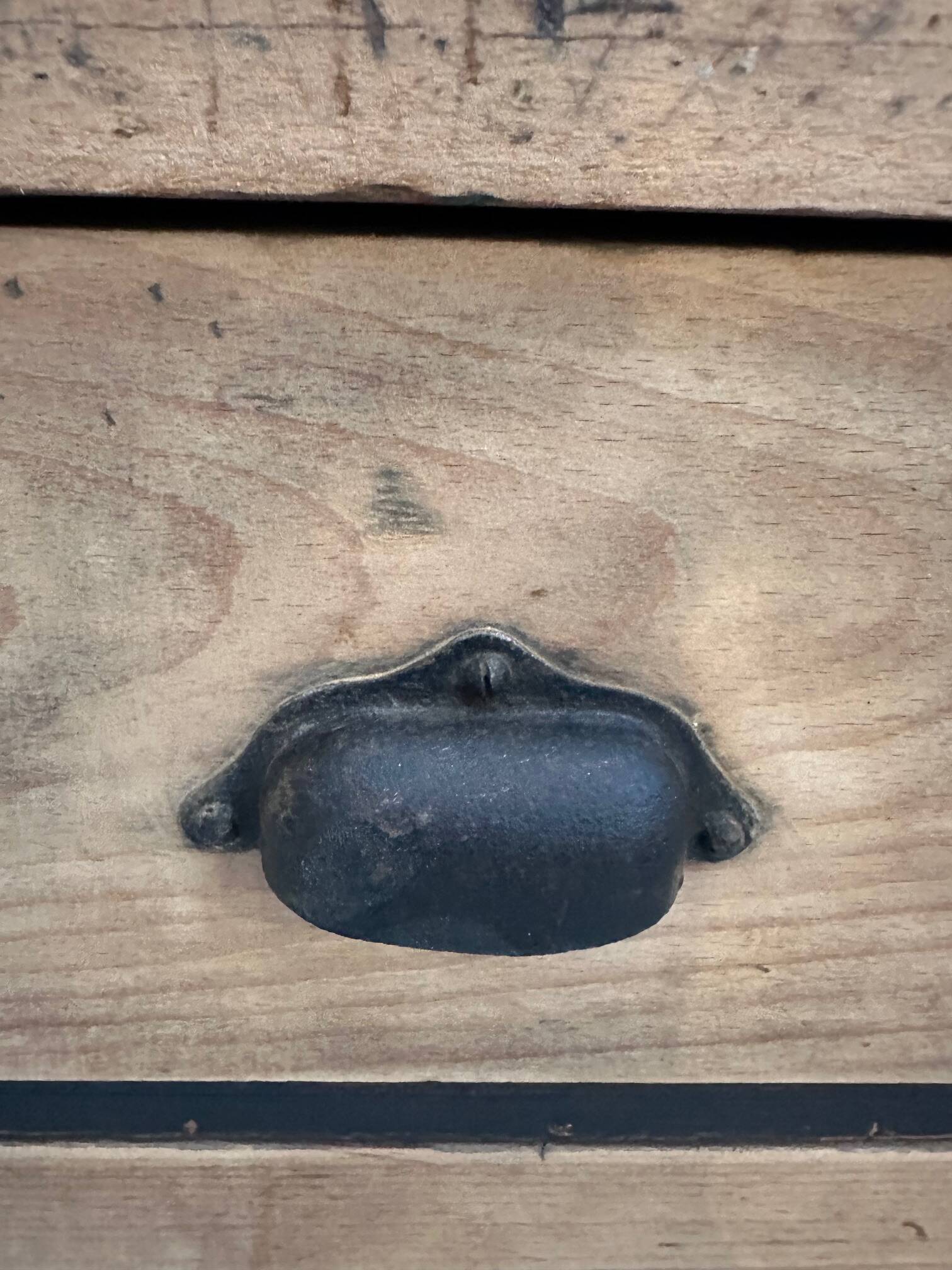 Old carpentry workbench