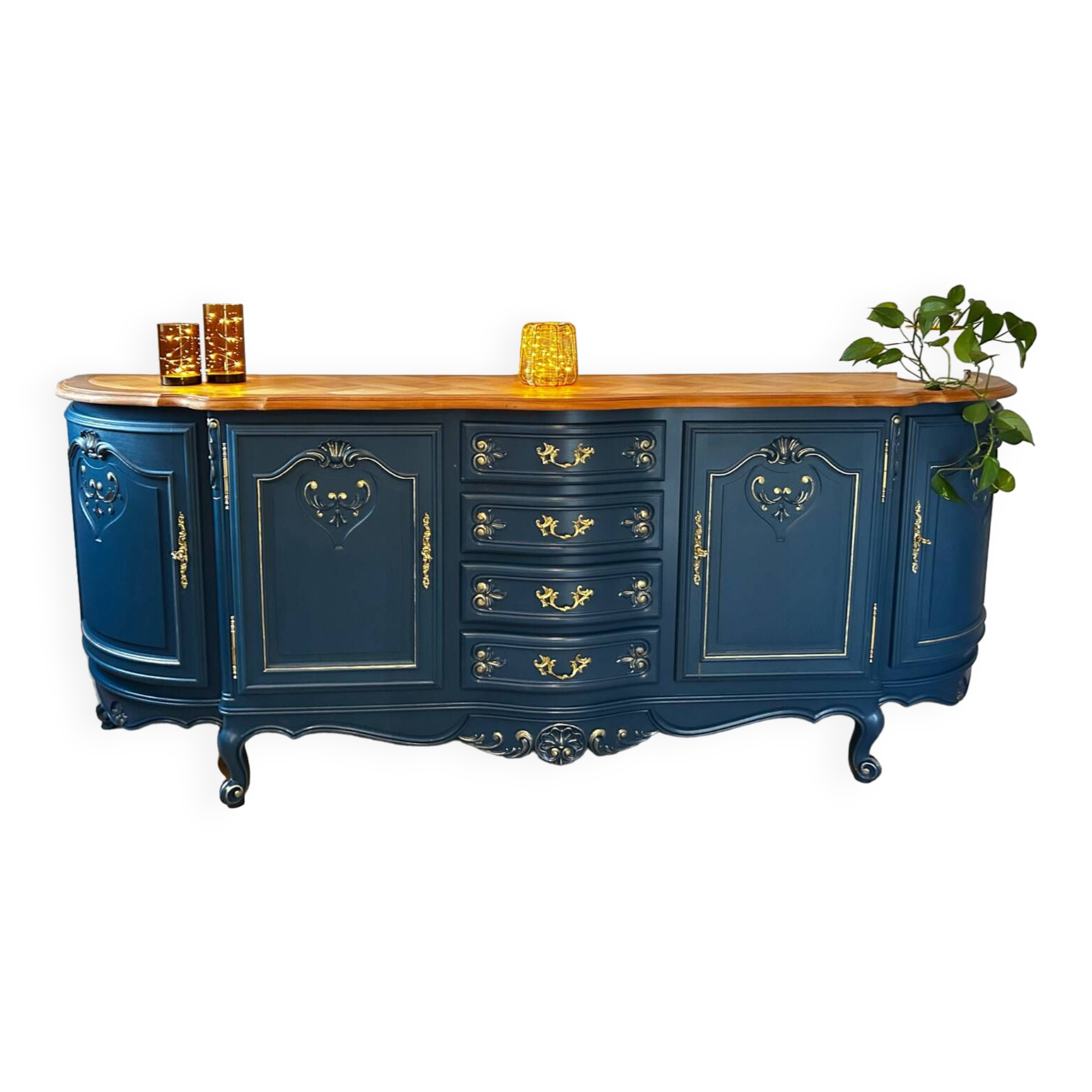 Regency cherry sideboard