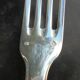 12 Art Deco silver metal forks