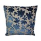 Jane Churchill linen and velvet cushion 50x50