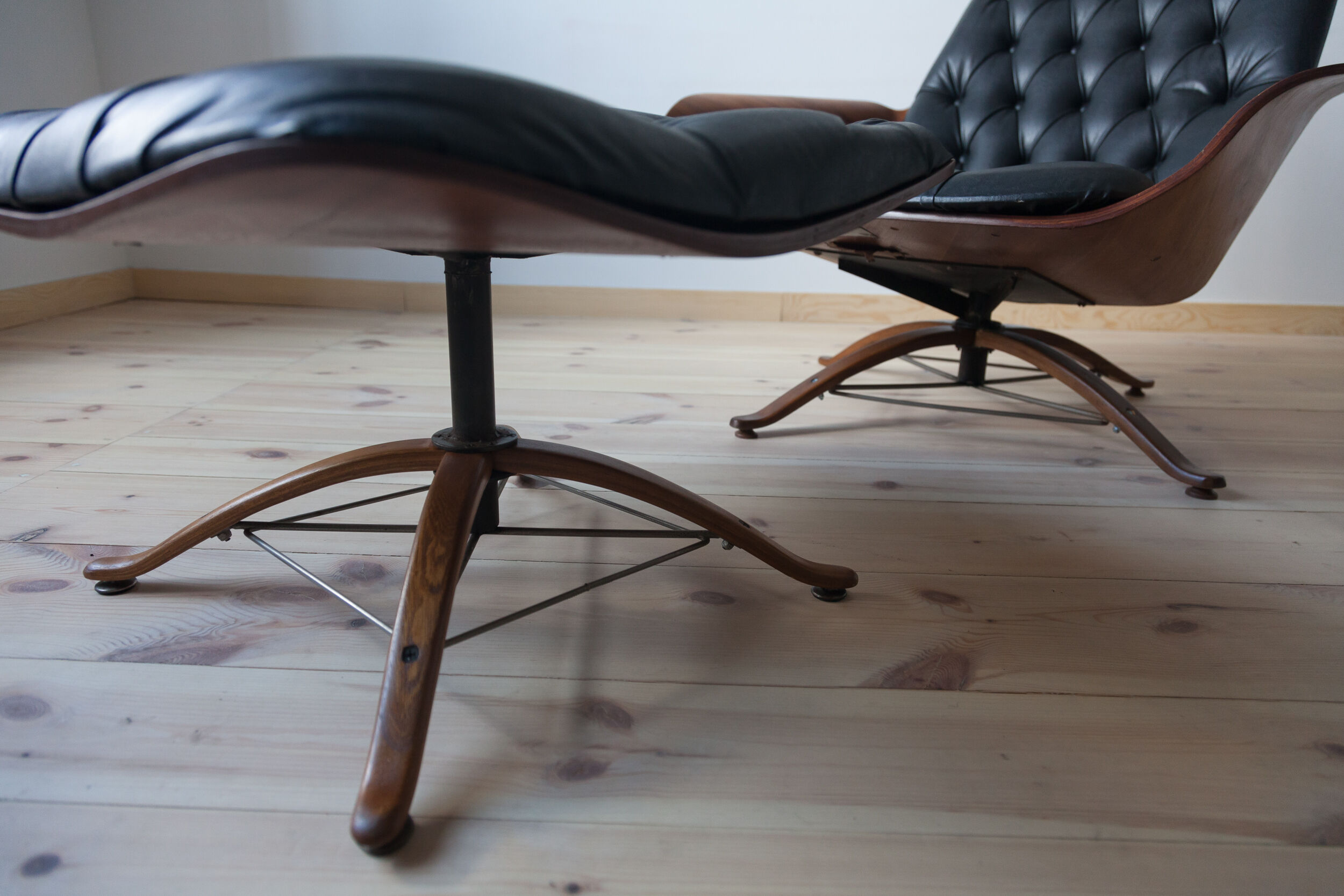 George Mulhauser Mr. Chair with Ottoman, United States 1960